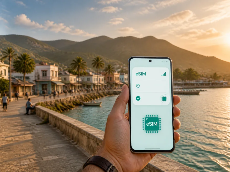 eSIM في ليه كايس: إنترنت واتصال محمول