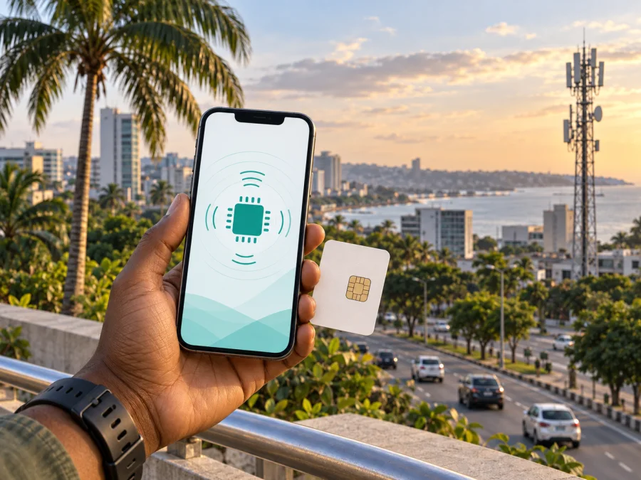 Moov Africa Gabon Telecom eSIM في الجابون: دليل المسافر