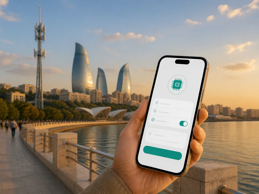 Nar eSIM في أذربيجان: دليل للمسافرين