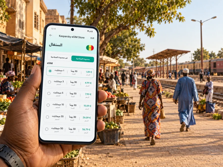 eSIM تامباكوندا: الإنترنت والاتصال في السنغال