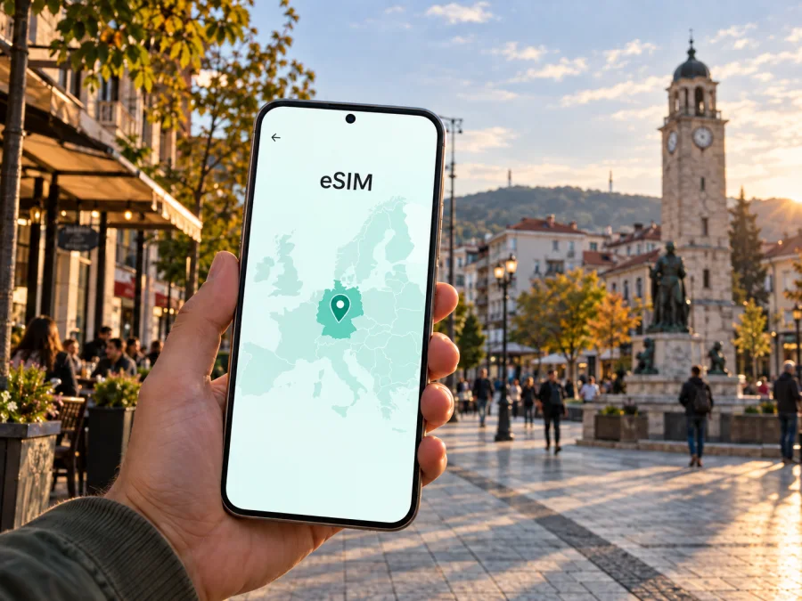 كومانوفو: eSIM للإنترنت والاتصال أثناء السفر