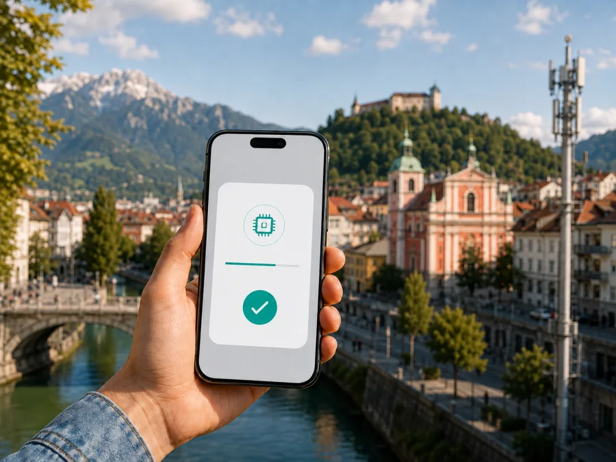 Telekom Slovenije eSIM في سلوفينيا: ما يجب التحقق منه