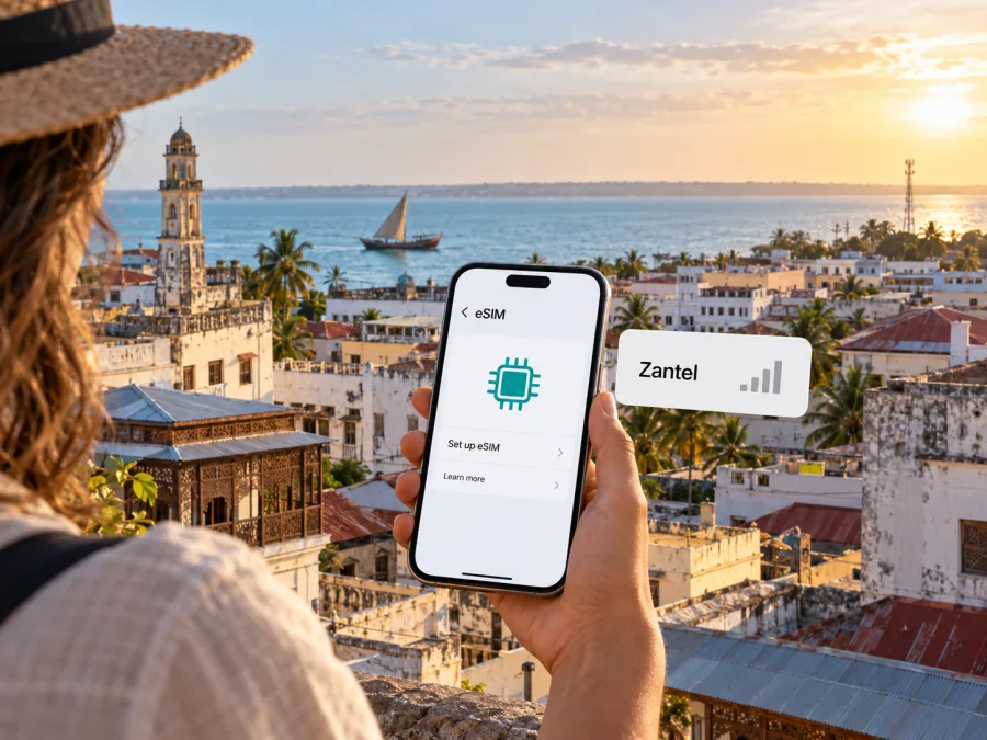 Zantel eSIM في جمهورية تنزانيا المتحدة: ما يجب التحقق منه