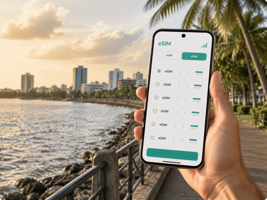 eSIM في ميري: إنترنت جوال للسفر في ماليزيا