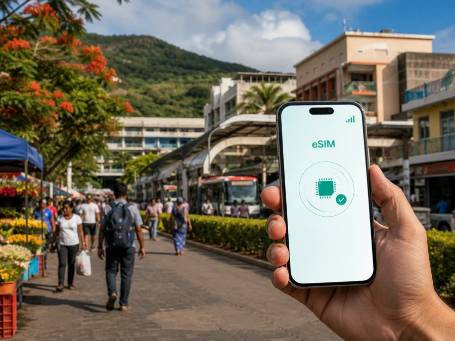 eSIM في كواتر بورنيه: إنترنت واتصال للرحلة