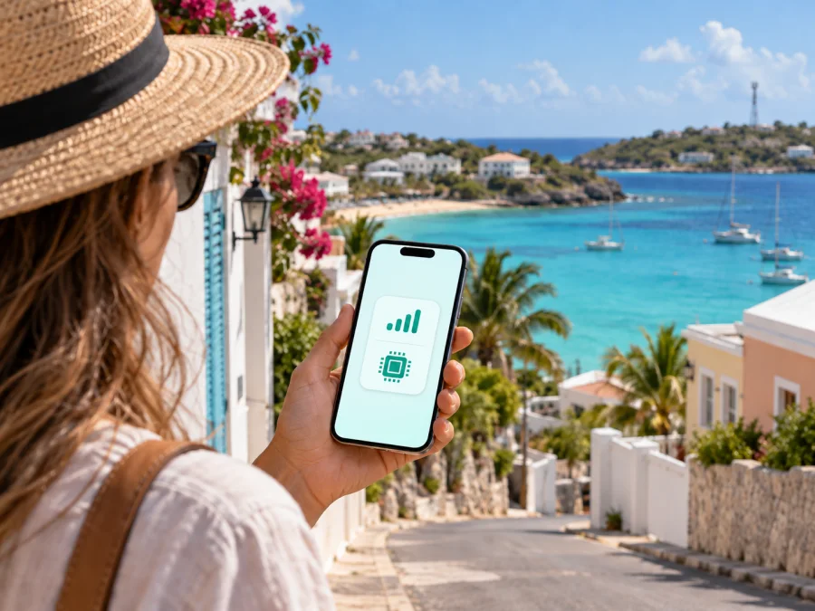 Digicel eSIM في أنغيلا: التفعيل والتوافق