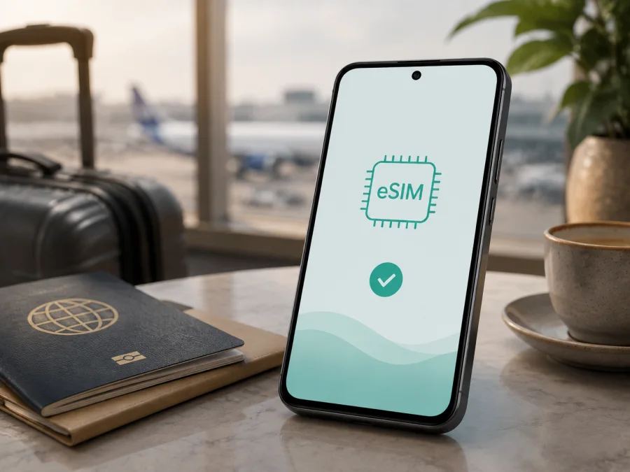Oppo A55s 5G 256GB eSIM: التوافق والتفعيل