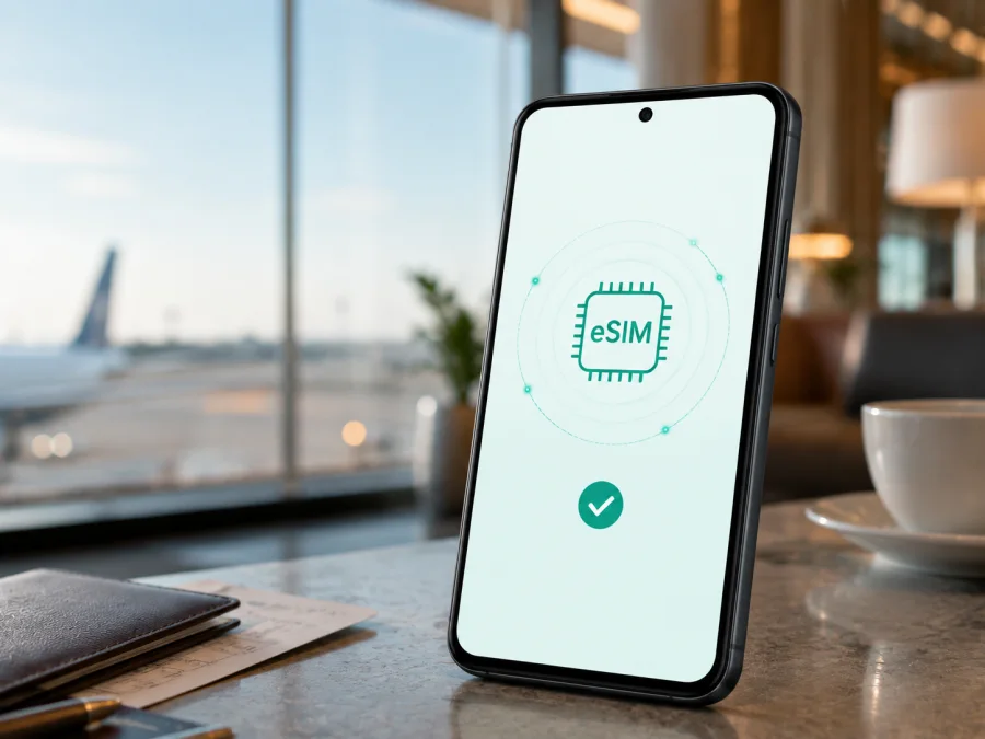eSIM في Samsung Galaxy S21 128GB: التوافق والتثبيت