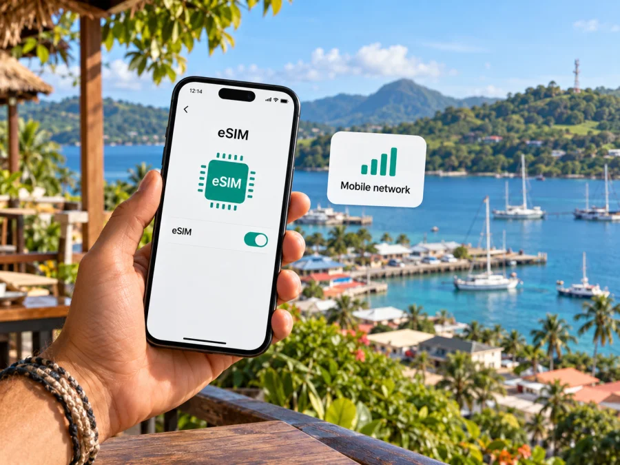 Vodafone Vanuatu eSIM في فانواتو: ما الذي يجب التحقق منه