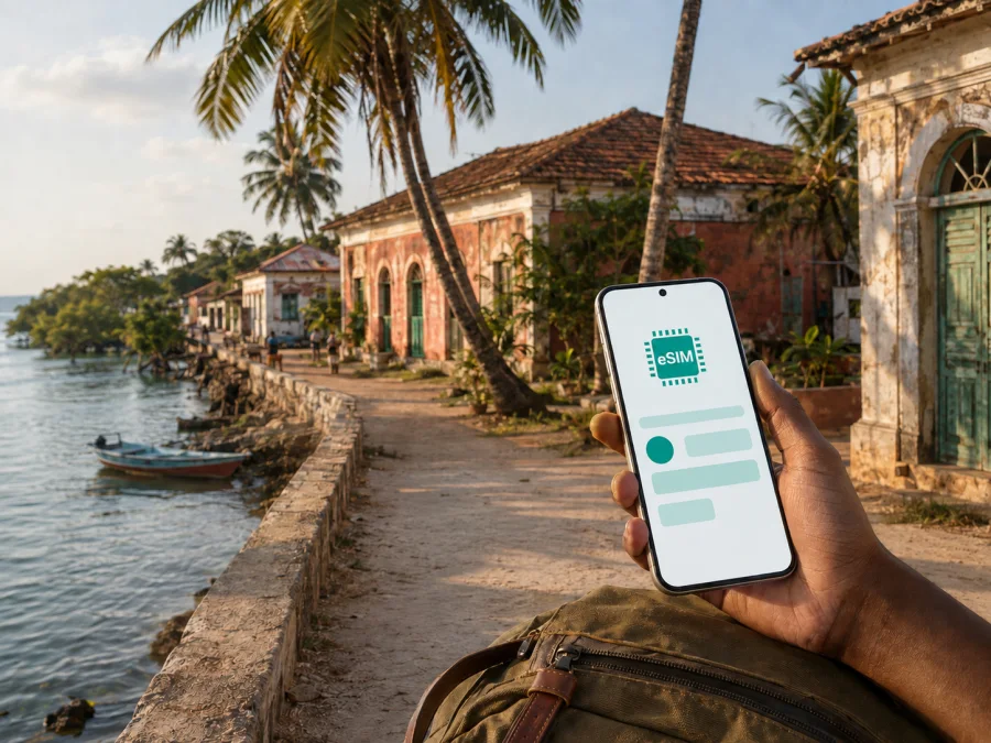 eSIM في بولاما: إنترنت محمول أثناء السفر