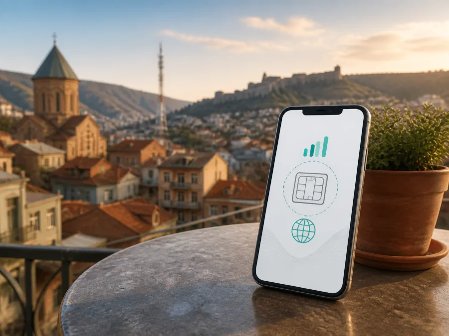 Magticom eSIM في جورجيا: ما الذي يجب التحقق منه
