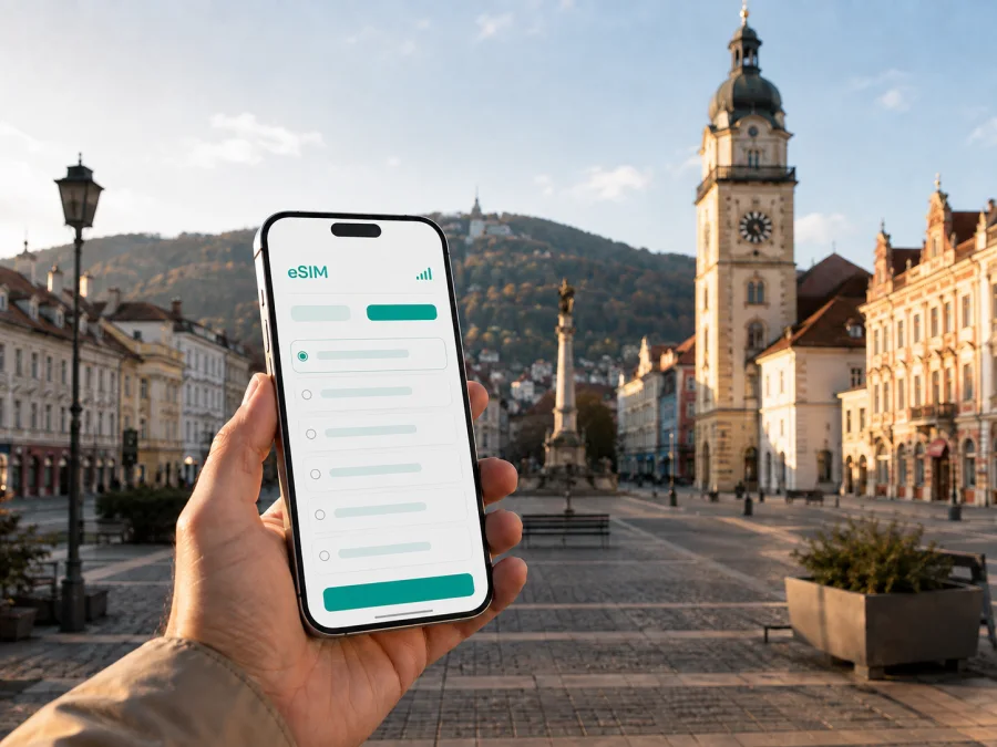 eSIM في بانسكا بيستريتسا للسفر والإنترنت