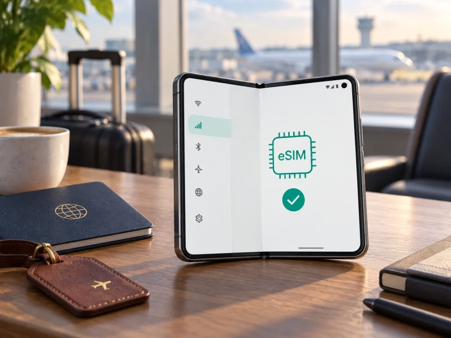 Google Pixel Fold 128GB eSIM: التوافق والتفعيل