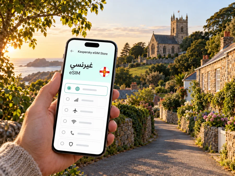 eSIM سانت بيير دو بوا: إنترنت في غيرنسي