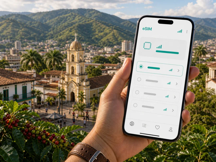 eSIM أرمينيا كولومبيا: إنترنت واتصال محمول
