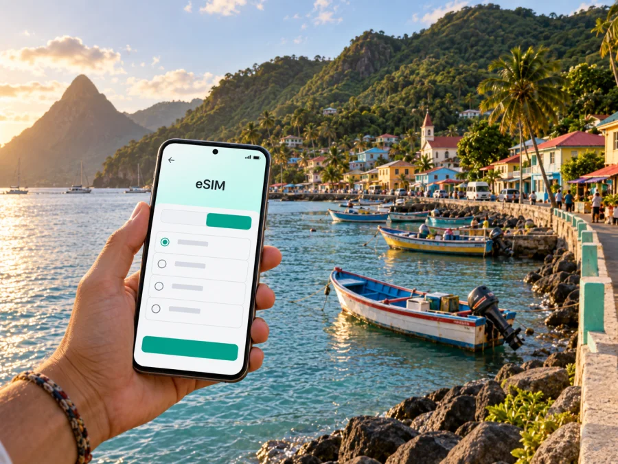 eSIM في آنس لا راي: إنترنت الرحلة بسهولة