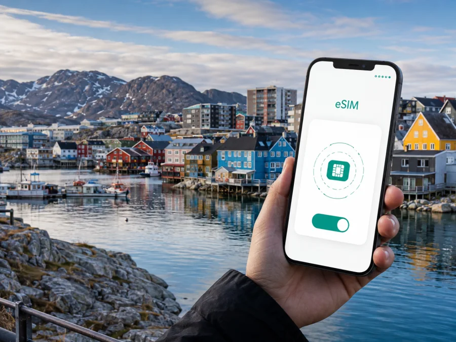 eSIM في نوك: إنترنت محمول أثناء السفر