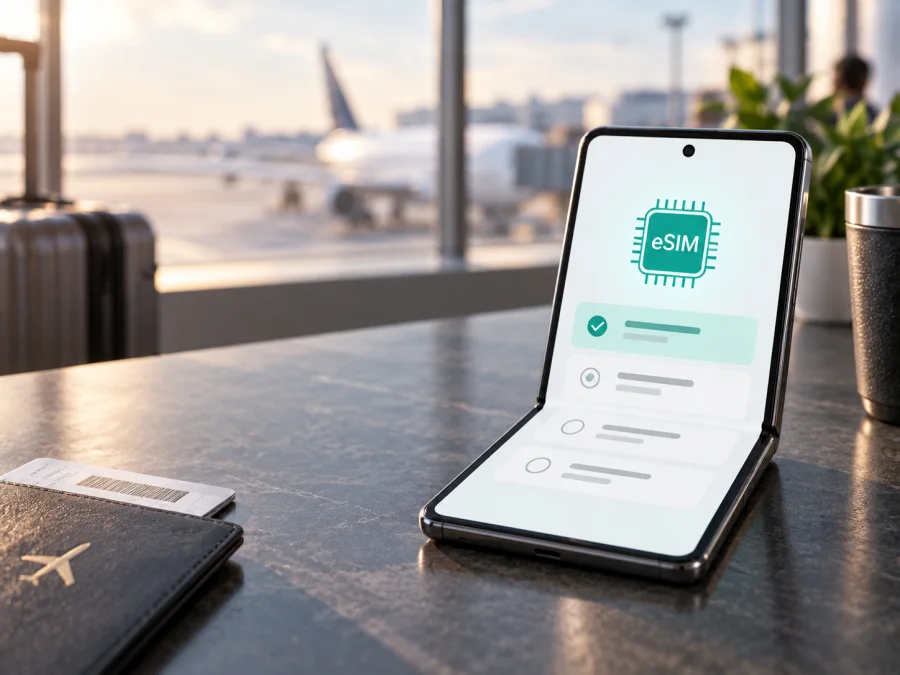 eSIM لـ Samsung Galaxy Z Fold6 5G 12GB RAM