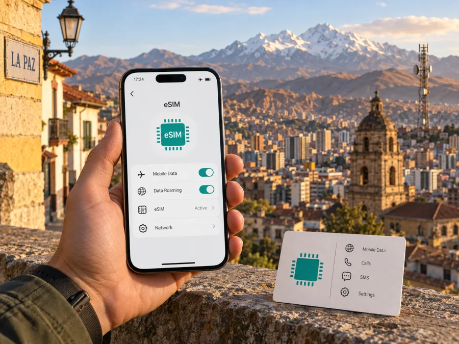 Entel eSIM في بوليفيا: التفعيل والمتطلبات