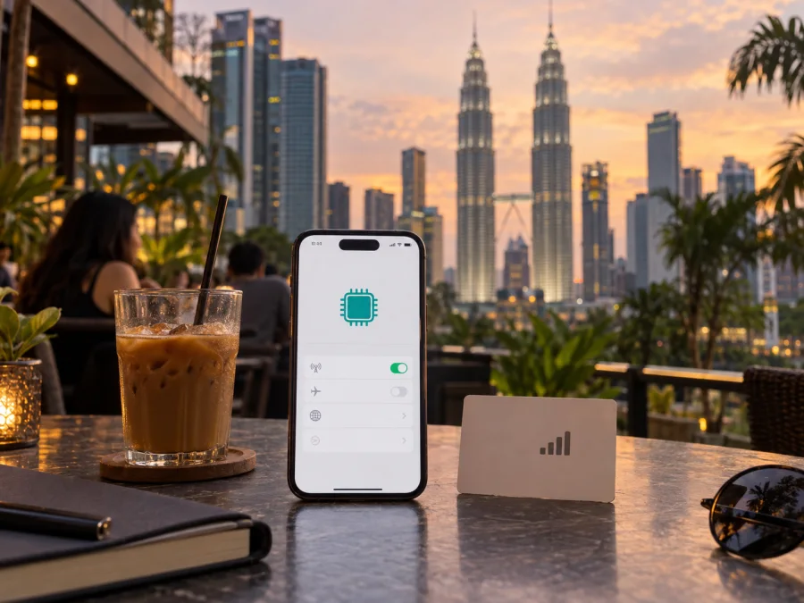 CelcomDigi eSIM في ماليزيا: التفعيل للسفر