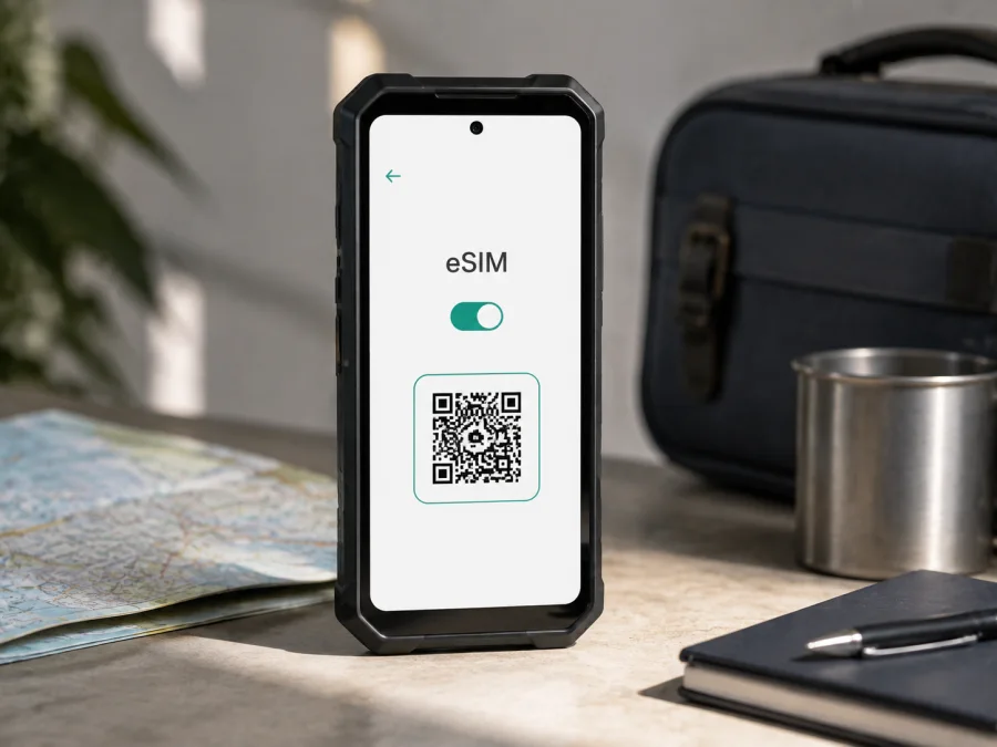 HAMMER Explorer PRO eSIM: التوافق والتفعيل