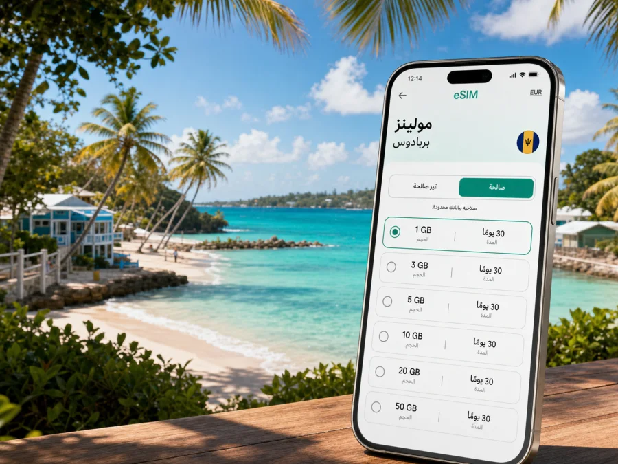 eSIM في مولينز: اتصال محمول وإنترنت للسفر