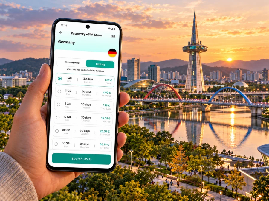 eSIM دايجون: الإنترنت والاتصال في كوريا الجنوبية