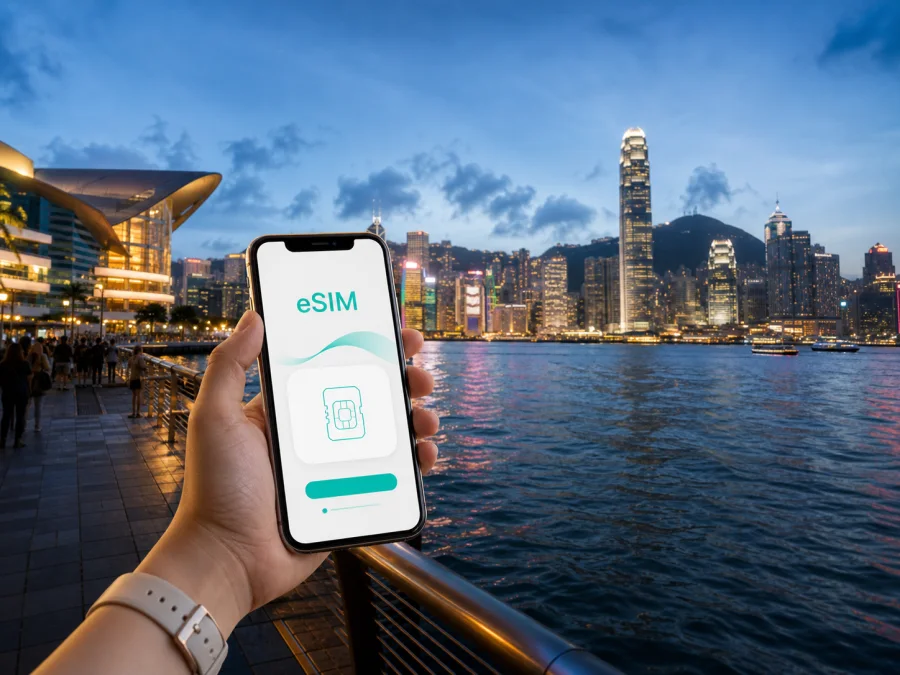 eSIM لتسيم شا تسوي: إنترنت محمول في هونج كونج