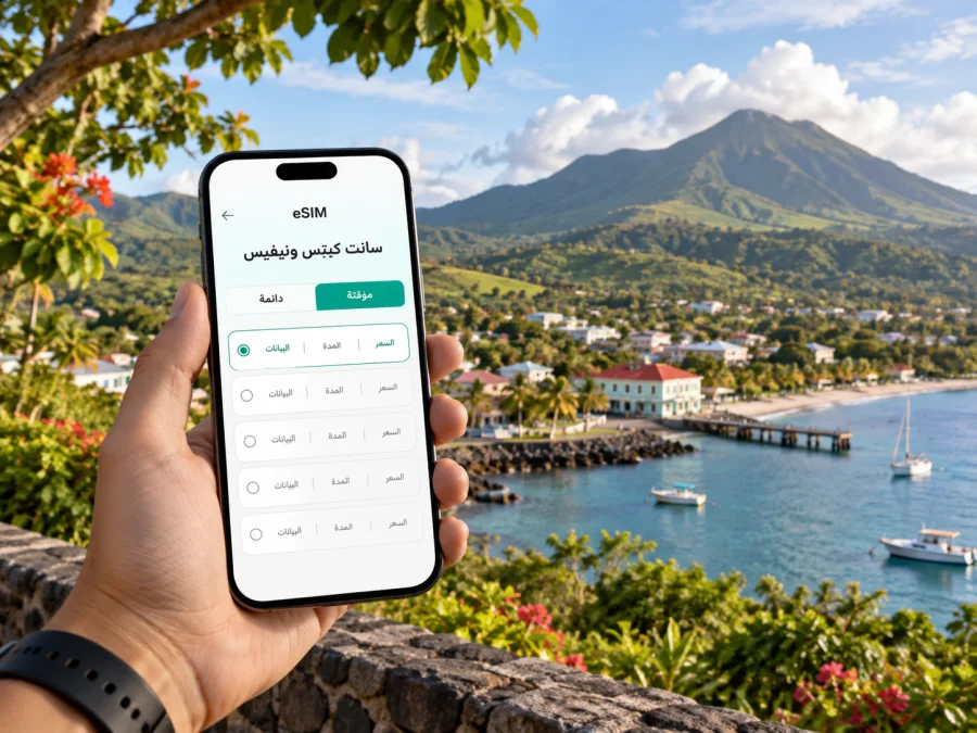 نيوكاسل eSIM: اتصال وإنترنت في نيفيس