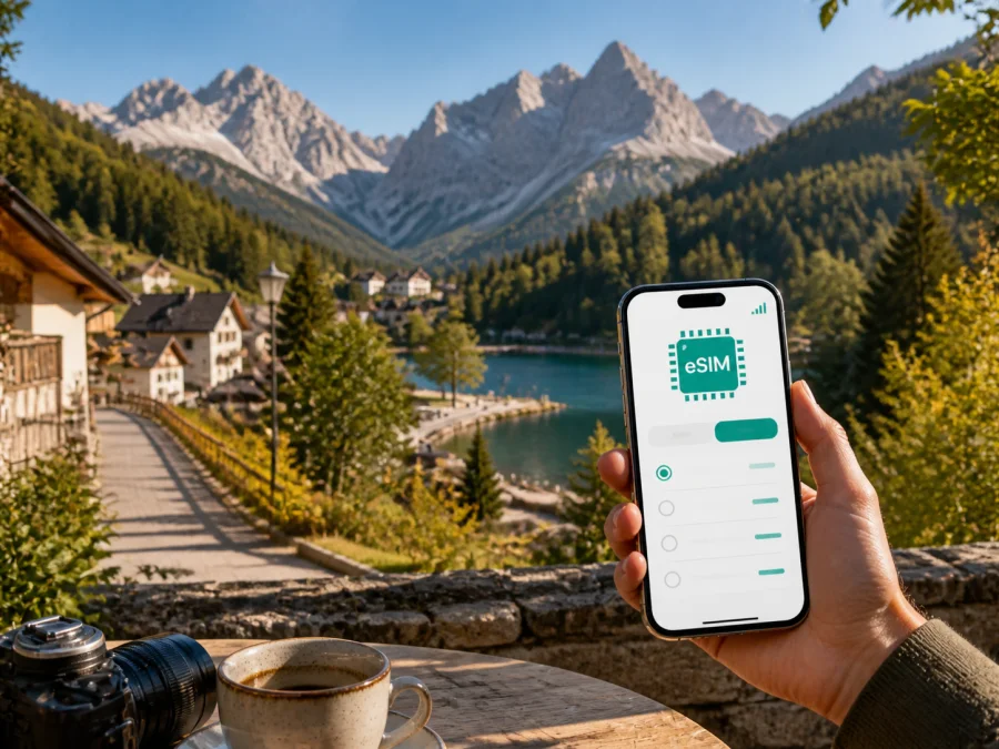 eSIM في كرانجسكا جورا: إنترنت واتصال جوّال