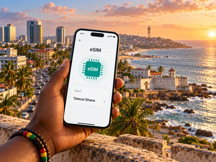 Telecel Ghana eSIM في غانا: ما الذي يجب التحقق منه؟