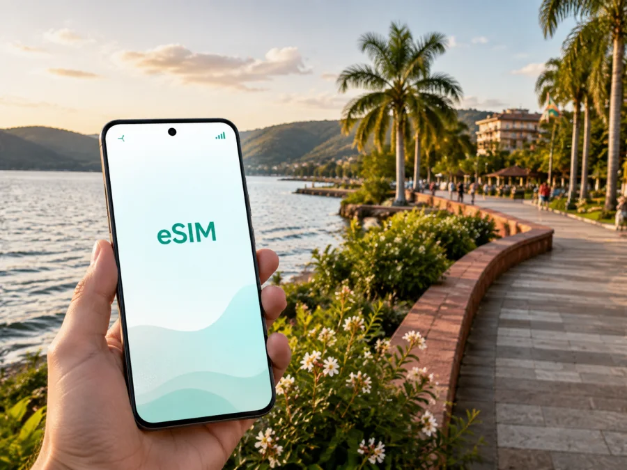 eSIM في سان برناردينو: إنترنت السفر في باراجواي