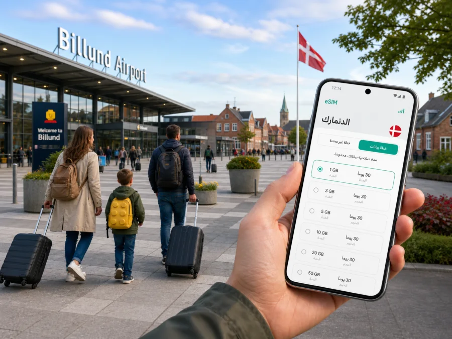 eSIM بيلوند: إنترنت واتصال محمول في السفر