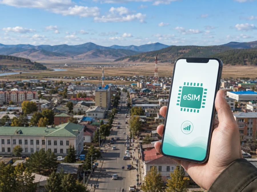 eSIM مورون: إنترنت محمول في منغوليا
