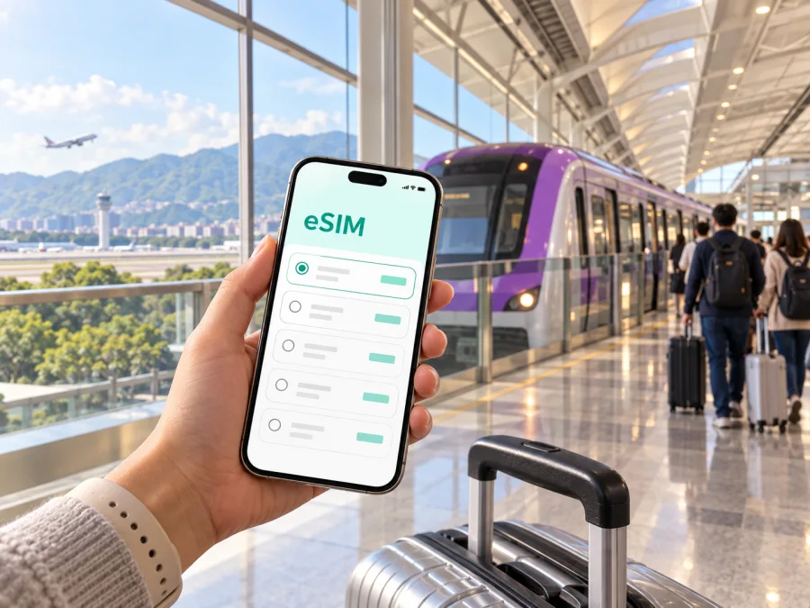 eSIM في تاويوان: الإنترنت والتنقل في تايوان