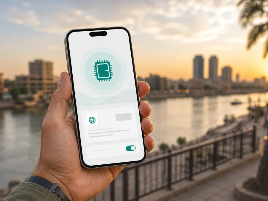 Itisaluna eSIM في العراق: ما يجب التحقق منه