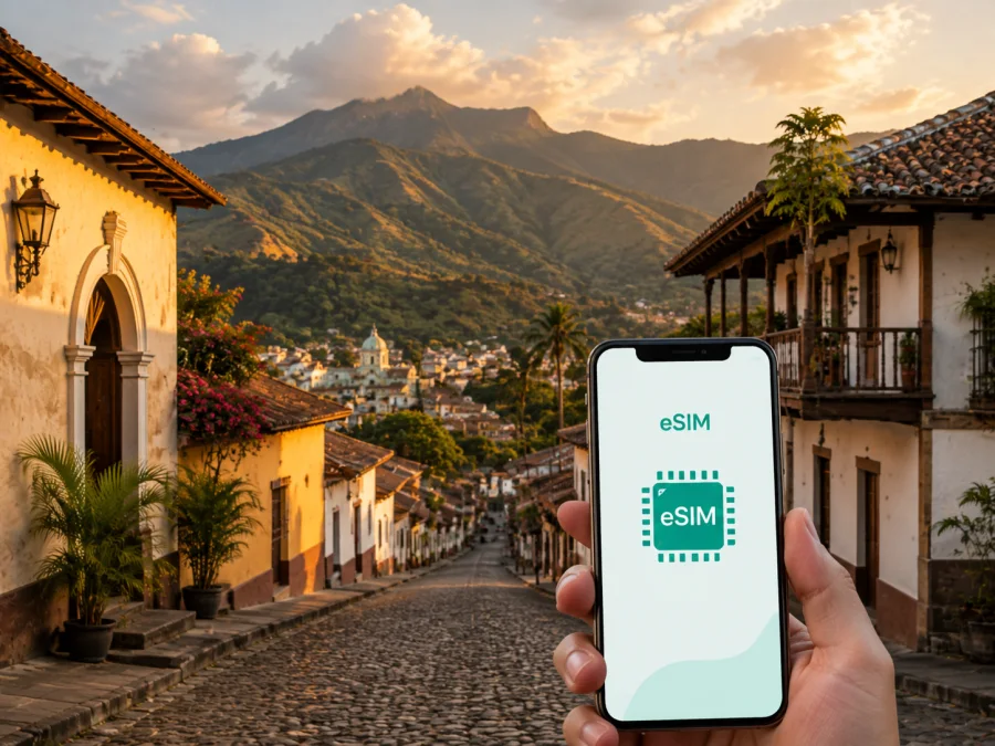 eSIM في غراسياس: إنترنت واتصال محمول في هندوراس