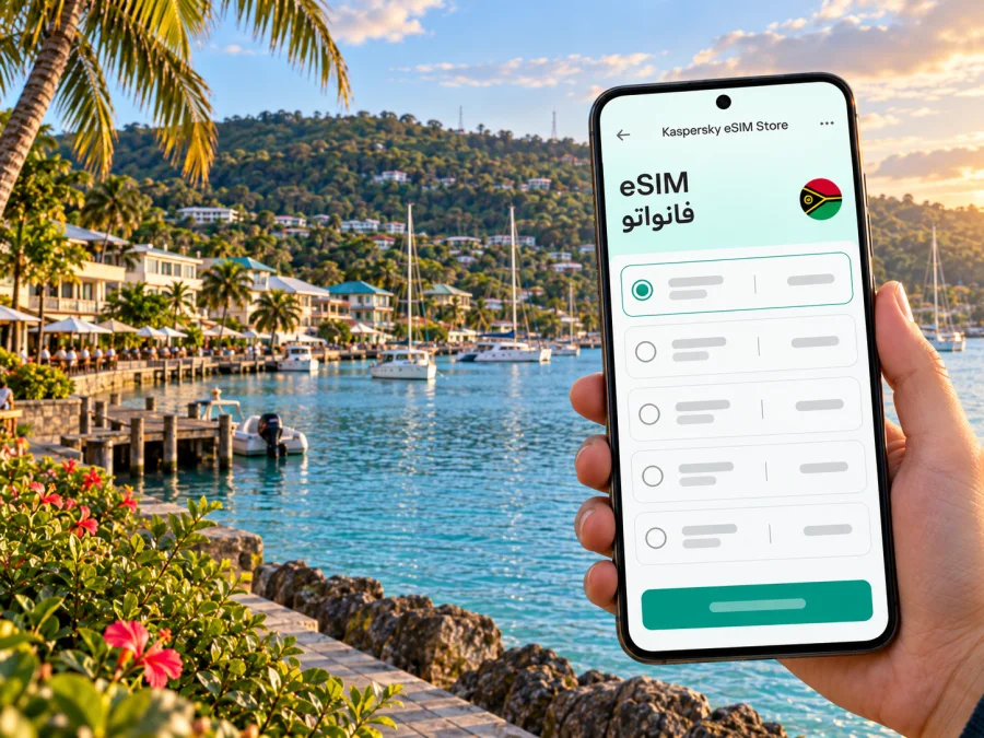 eSIM في بورت فيلا: اتصال وإنترنت في فانواتو