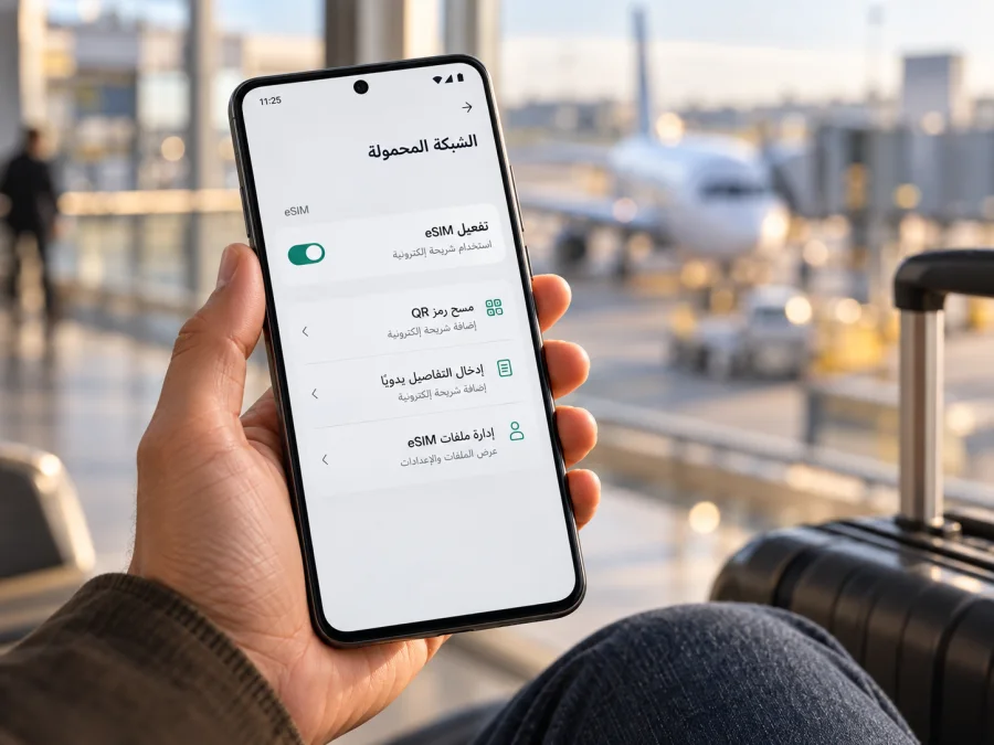 Oppo Reno 15 5G eSIM: التوافق والتثبيت