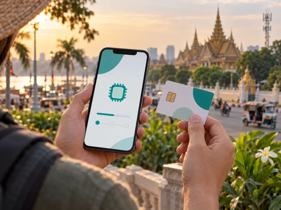 Cellcard eSIM في كمبوديا: ما يجب التحقق منه