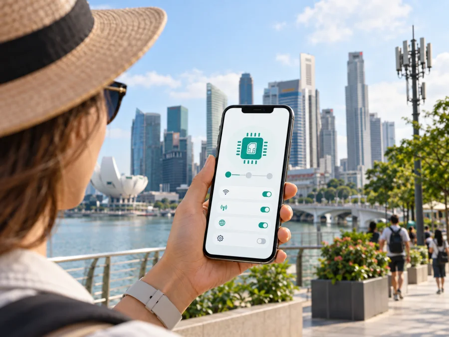 China Mobile CMLink SG eSIM في سنغافورة: ما يجب التحقق منه