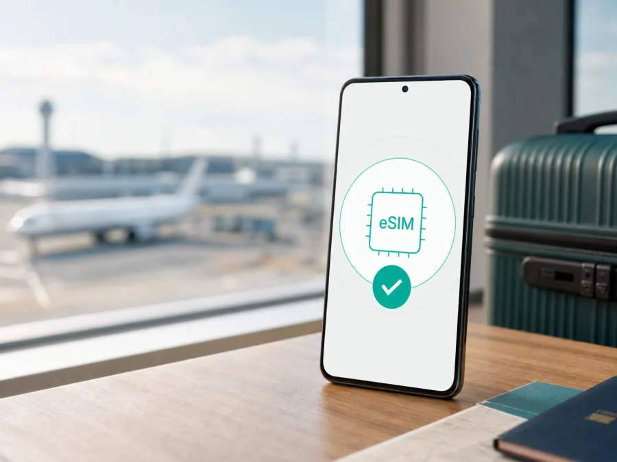 eSIM على Oppo Reno 5A 128GB: التوافق والتثبيت