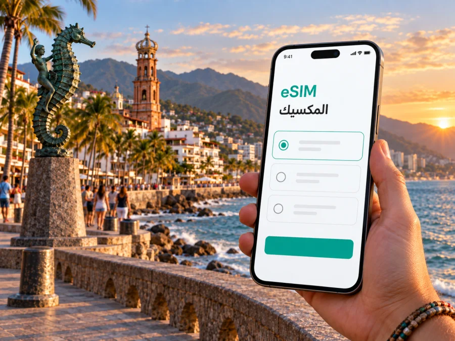 eSIM بويرتو فالارتا: إنترنت المكسيك للسفر