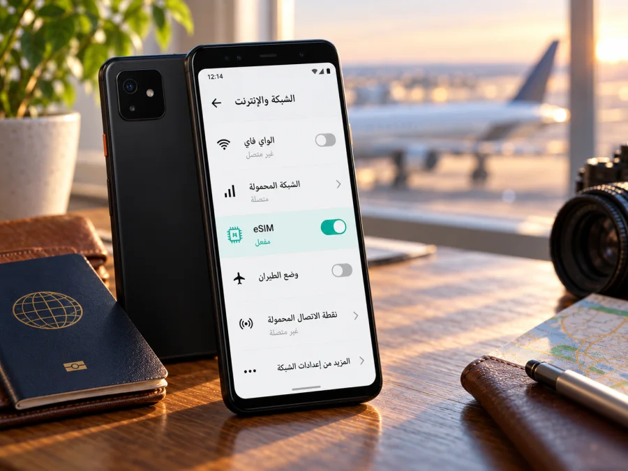 Google Pixel 4 XL 256GB eSIM: التوافق والإعداد