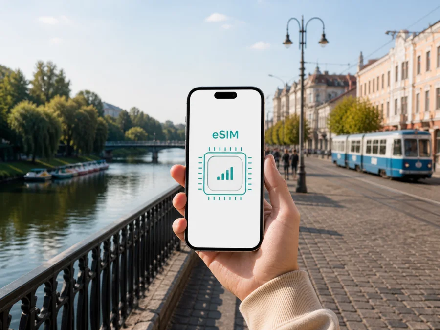 eSIM في فينيتسا: إنترنت محمول أثناء السفر
