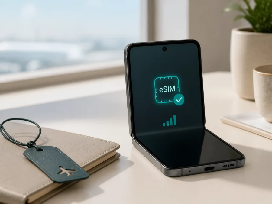 Samsung Galaxy Z Flip6 5G eSIM: التوافق والتفعيل