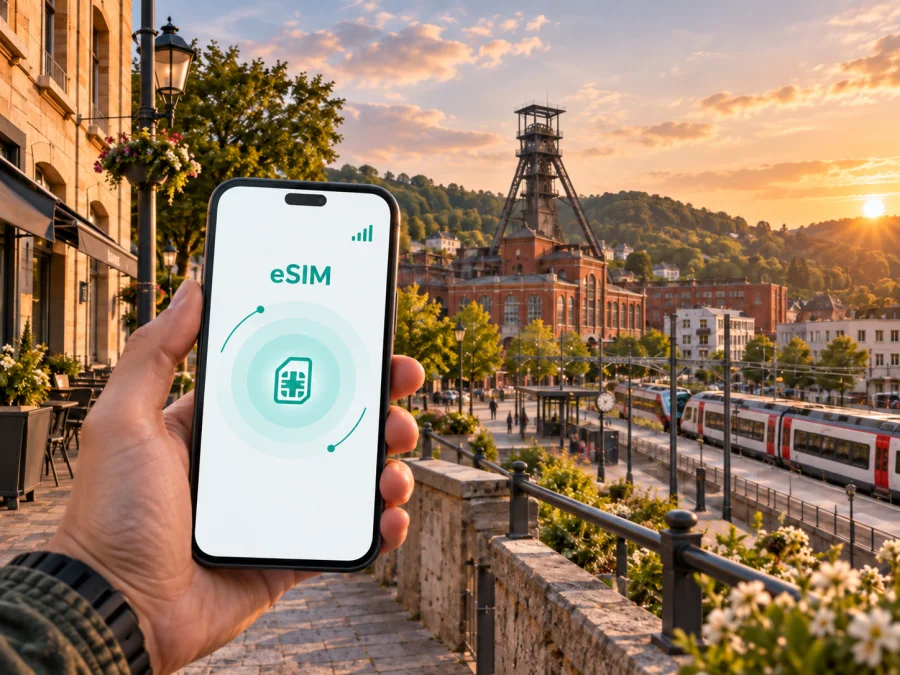 eSIM في ديفردانج: إنترنت واتصال أثناء السفر