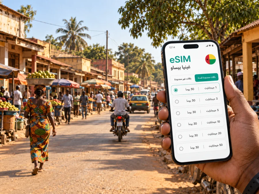 eSIM في غابو: الإنترنت والاتصال أثناء الرحلة