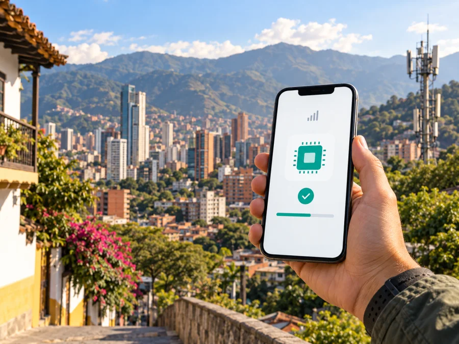 Movistar eSIM في كولومبيا: ما يجب التحقق منه