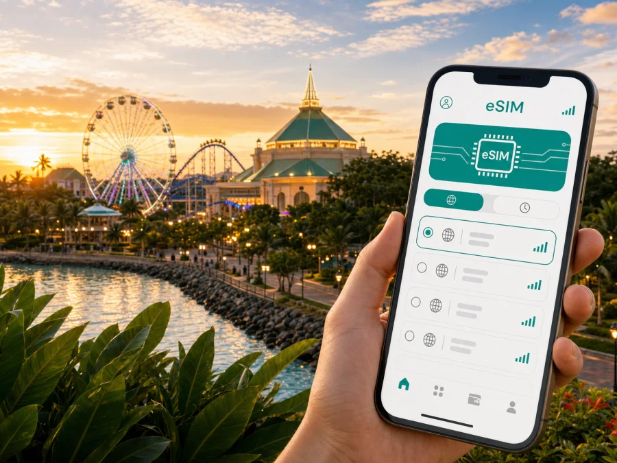 eSIM في جيرودونغ: إنترنت واتصال للسفر